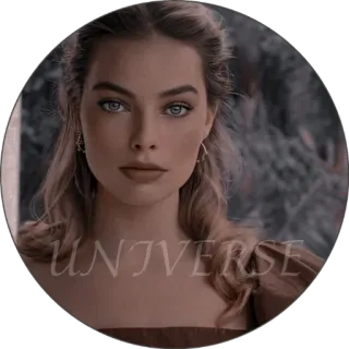 ☁️ 89ecfb94 UNIVERSE wanita, potret, wajah, orang, kecantikan, alam semesta telegram sticker