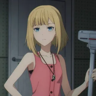 🥀 4dd802eb Anime, Gadis, Pirang, Karakter, Rambut Pirang, Gadis Anime telegram sticker