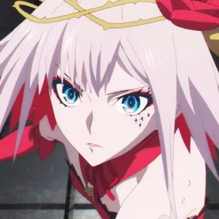 🥀 c6523856 Anime, Karakter, Mawar, Gadis, Mahkota, Gadis anime telegram sticker