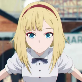 🥀 fc9316ce Anime, Pirang, Gadis, Karakter telegram sticker