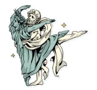 💃 4b7e61f2 Statue, Tanz, Pose, Kunst, Antike, Skulptur telegram sticker