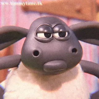 👶 5631caac Shaun Shaun the Sheep www.timmytinie.tk 绵羊, 卡通, 动物, 动画, 角色, 可爱 telegram sticker