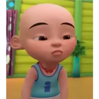 👶 6e61bdb8 Upin Upin & Ipin 卡通, 角色, 动画, Upin, Ipin telegram sticker