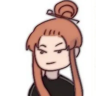 🩸 29b42947 cartoon, anime style, character, girl, woman, portrait whatsapp sticker