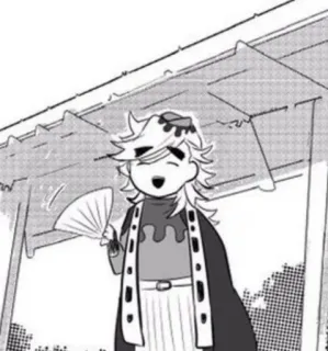 👋 97588bf0 Doma Demon Slayer anime, demon slayer, doma, manga, fan, character, japanese, sticker telegram sticker