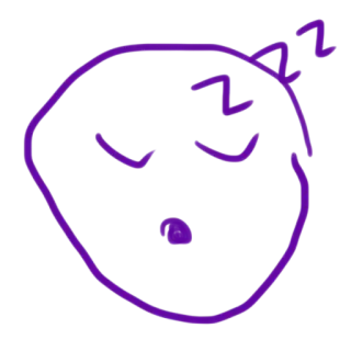 😴 a65eaadd ZZZ sonolento, dormindo, zzz, cansado, desenho animado, sonho, sonolento telegram sticker