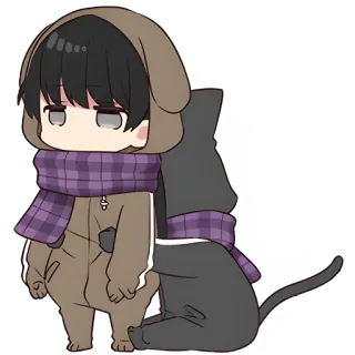 Юрудура-тян 10 @Nyasticks telegram stickers