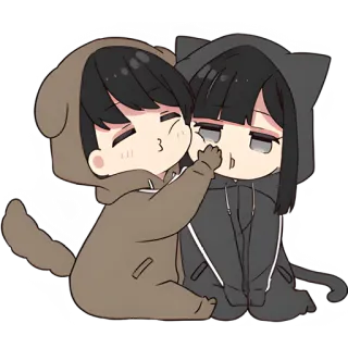 Юрудура-кун (В2) @Nyasticks telegram stickers
