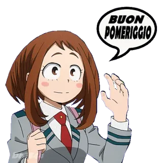 ☀️ 913b6399 BUON POMERIGGIO Dzień dobry (po południu), Miłe popołudnie, Włoskie pozdrowienia telegram sticker