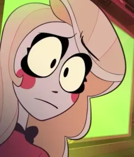 ❓ 9468deeb Charlie Hazbin Hotel 卡通, Hazbin Hotel, 查理, 动画, 角色 telegram sticker