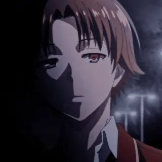 😕 54529d17 Ayanokoji Kiyotaka Classroom of the Elite 动漫, 绫小路, 清隆, 欢迎来到实力至上主义的教室 telegram sticker