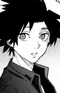 😀 d54da905 动漫, 漫画, 角色, 肖像, 单色 telegram sticker