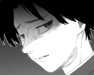 😒 f00e40fc 动漫, 漫画, 悲伤, 肖像, 沮丧, 角色 telegram sticker