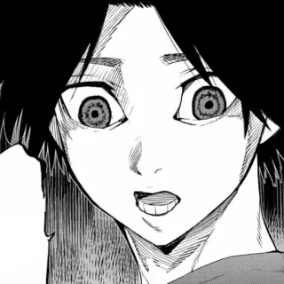 😧 86912ee2 Manga, Anime, Kaget, Terkejut, Mata telegram sticker