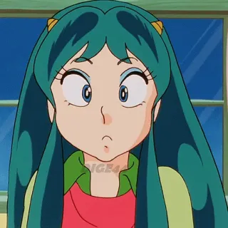 😶 aead450d NGE4 anime, girl, cartoon, character, animation telegram sticker