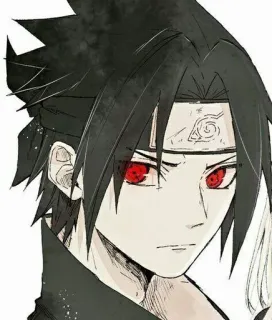 😡 ff9230fd Sasuke Naruto Anime, Manga, Sasuke, Naruto, Ninja, Uchiha telegram sticker