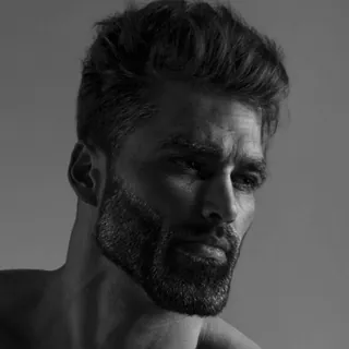 🤟 ea647ec4 GigaChad Chad, Gigachad, Meme, Uomo, Bello, Forte telegram sticker