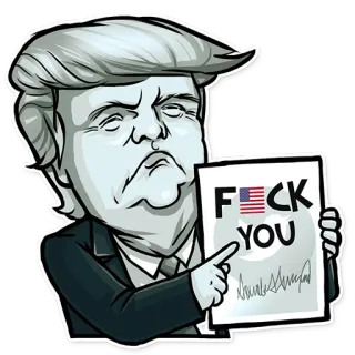 U.S.Presidents telegram stickers