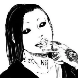 ♟ 66c95f04 Uta Tokyo Ghoul τὲ ΝΕΤ uta, tokyo ghoul, anime, manga, ghoul telegram sticker