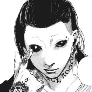 ♟ fce3fbd9 Uta Tokyo Ghoul vex προςοοσ uta, tokyo ghoul, anime, manga telegram sticker