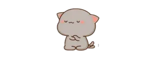 🫖 1f8d60d5 gato, fofo, kawaii, animal, adesivo telegram sticker