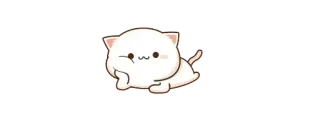 🫖 8bacb4db gato, fofo, kawaii, desenho animado, animal, gatinho, adesivo telegram sticker