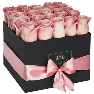 🌹 07120ed2 FLOWERS flowers, roses, gift, floral arrangement, bouquet, pink, ribbon telegram sticker