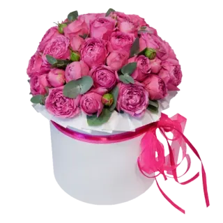 💐 3d813985 flowers, bouquet, pink roses, floral arrangement, gift, peonies telegram sticker