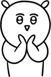 🤩 3fbfd003 น่ารัก, นกฮูก, สัตว์, การ์ตูน, สติกเกอร์, ภาพประกอบ telegram sticker