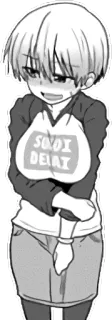 😳 afafccac SUGOI DEKAI Anime, Manga, Prosperosa, Donna, Enorme telegram sticker