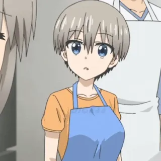 😮 abe49e12 Hana Uzaki Uzaki-chan Wants to Hang Out! anime, uzaki, uzaki-chan, cute, character, girl telegram sticker