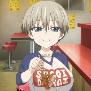 @STIKERFORALL PHOTO S.UZAKI CHAN WANTS TO HANG OUT telegram stickers