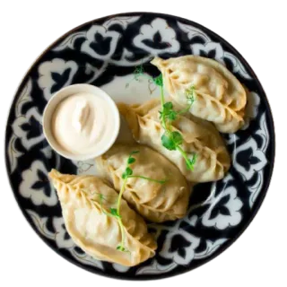 🍽 3c78c50d 食物, 饺子, 亚洲美食, 餐, 菜, 菜肴 telegram sticker