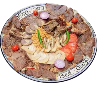 🍽 9add4fc1 Bek Osiyo 食物, 肉, 抓饭, 乌兹别克斯坦, 美食 telegram sticker