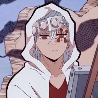 🌌 03c7f36d Tengen Uzui Demon Slayer Anime, Demon Slayer, Tengen Uzui, Darah, Petarung telegram sticker