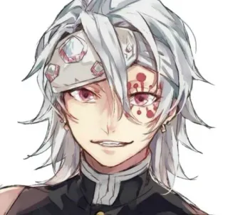 ✨ 0e34ef2c Tengen Uzui Demon Slayer Anime, Postać, Tengen Uzui, Demon Slayer telegram sticker