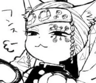 ⛓ 692366fa 「ンスー Anime, Kot, Manga, Naklejka, Japoński telegram sticker