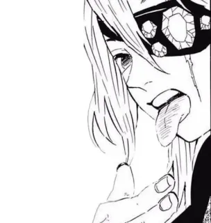 ✨ 752e6f20 Tengen Uzui Demon Slayer Anime, Manga, Postać, Tengen Uzui, Demon Slayer telegram sticker