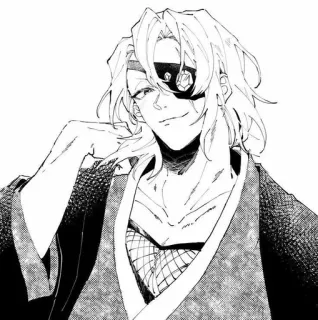 ✨ a8261aa4 Tengen Uzui Demon Slayer Anime, Manga, Postać, Demon Slayer, Tengen Uzui, Uzui telegram sticker