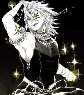 ✨ ab9df121 Uzui Tengen Demon Slayer Anime, Postać, Manga, Uzui Tengen, Demon Slayer telegram sticker