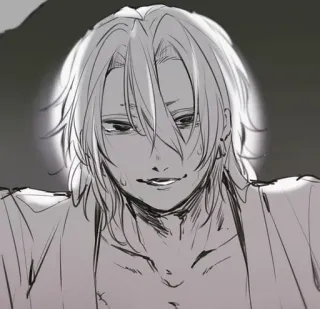 ⛓ bbef96d1 Anime, Manga, Postać, Sztuka, Szkic telegram sticker