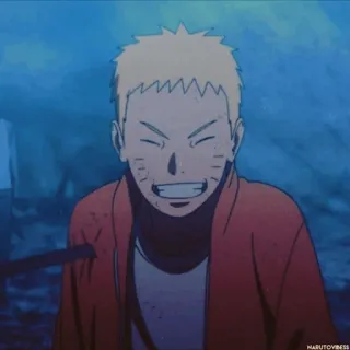 💛 ba0f6b53 Naruto 애니메이션, 우즈마키 나루토, 만화, 만화, 미소 telegram sticker