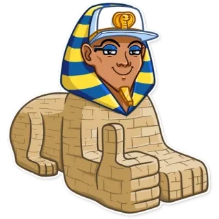 Pharaoh Vadidas telegram stickers