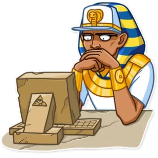 Pharaoh Vadidas telegram stickers