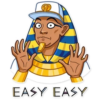 Pharaoh Vadidas telegram stickers