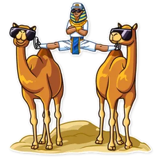 Pharaoh Vadidas telegram stickers