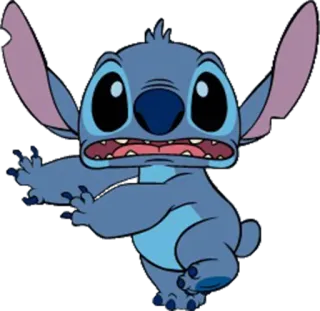 😰 0ebfc00a Stitch Lilo & Stitch Стич, Лило и Стич, Дисней, Мультфильм, Инопланетянин, Милый telegram sticker