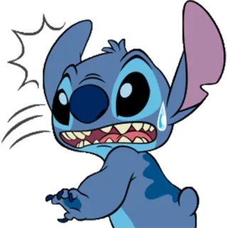 😰 25288f8f Stitch Стич, Лило и Стич, Мультфильм, Инопланетянин, Милый, Дисней telegram sticker