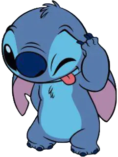 😋 7b17d681 Stitch Lilo & Stitch Мультфильм, Дисней, Милый, Пришелец, Смешной telegram sticker