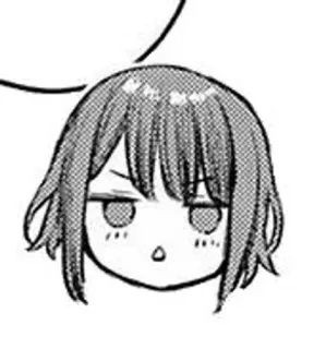 😰 d6e724ab 애니메이션, 만화, 캐릭터, 여자, 표정, 귀여운 telegram sticker